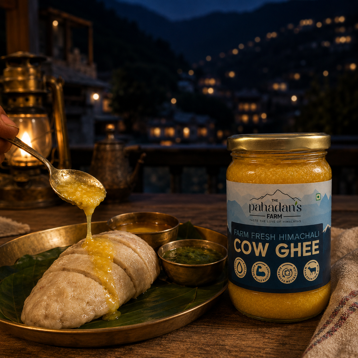 Himachali Cow Desi Bilona Ghee-500ml