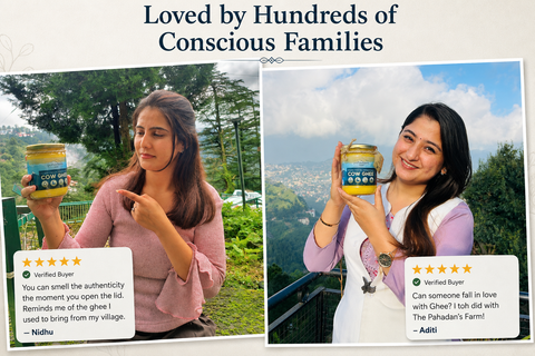 Himachali Cow Desi Bilona Ghee-500ml