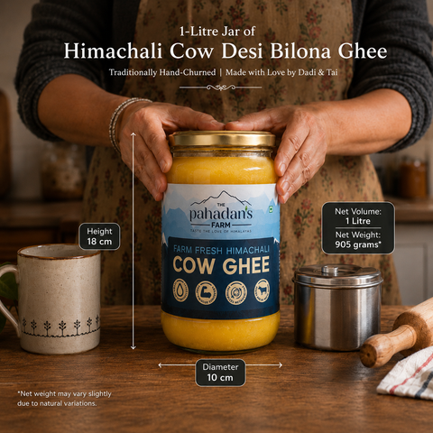 Himachali Cow Desi Bilona Ghee-1000ml