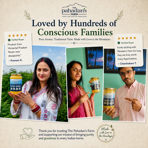 Himachali Cow Desi Bilona Ghee-1000ml