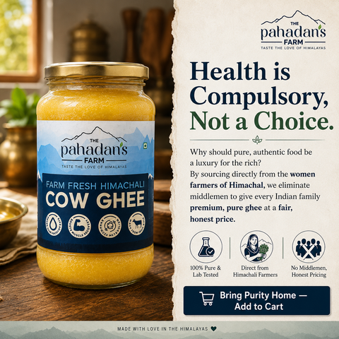 Himachali Cow Desi Bilona Ghee-1000ml