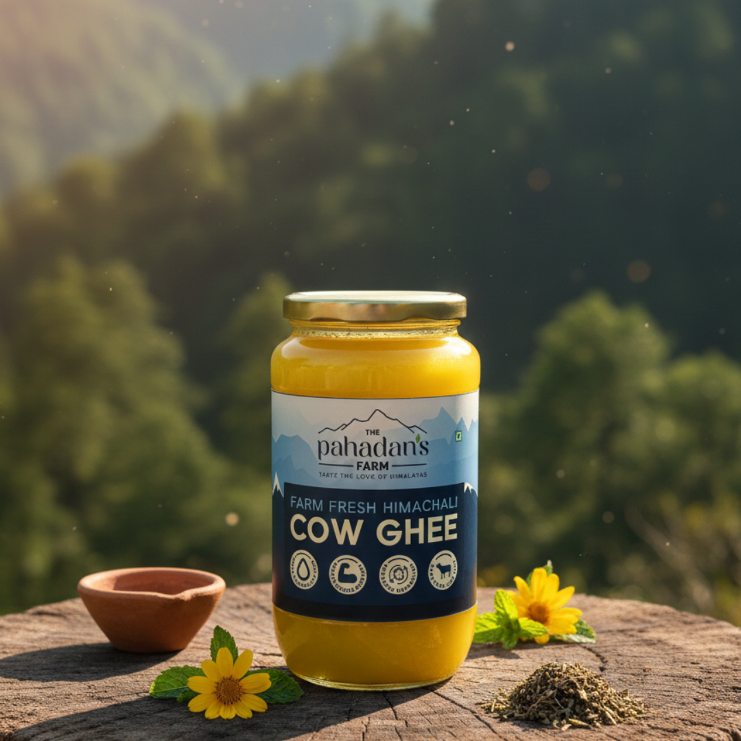 product image Himachali Cow Desi Ghee-1000ml - Image 1